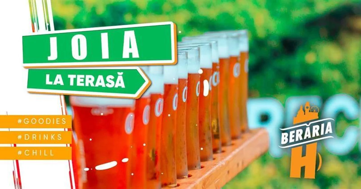 Afiș pentru Joia la Terasă