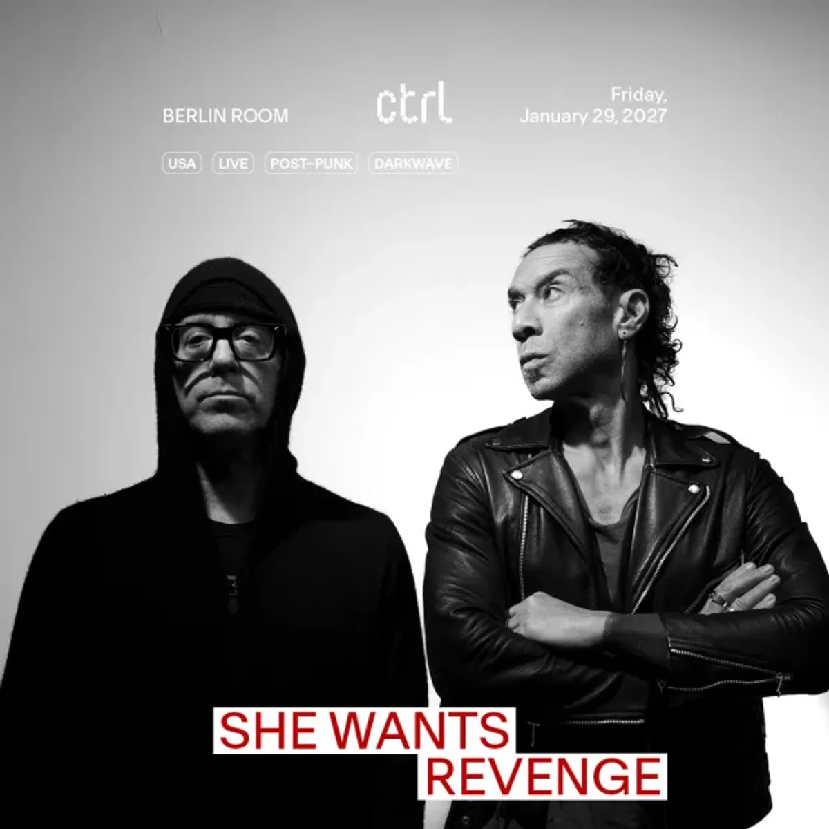 Afiș pentru ctrl LIVE: She Wants Revenge