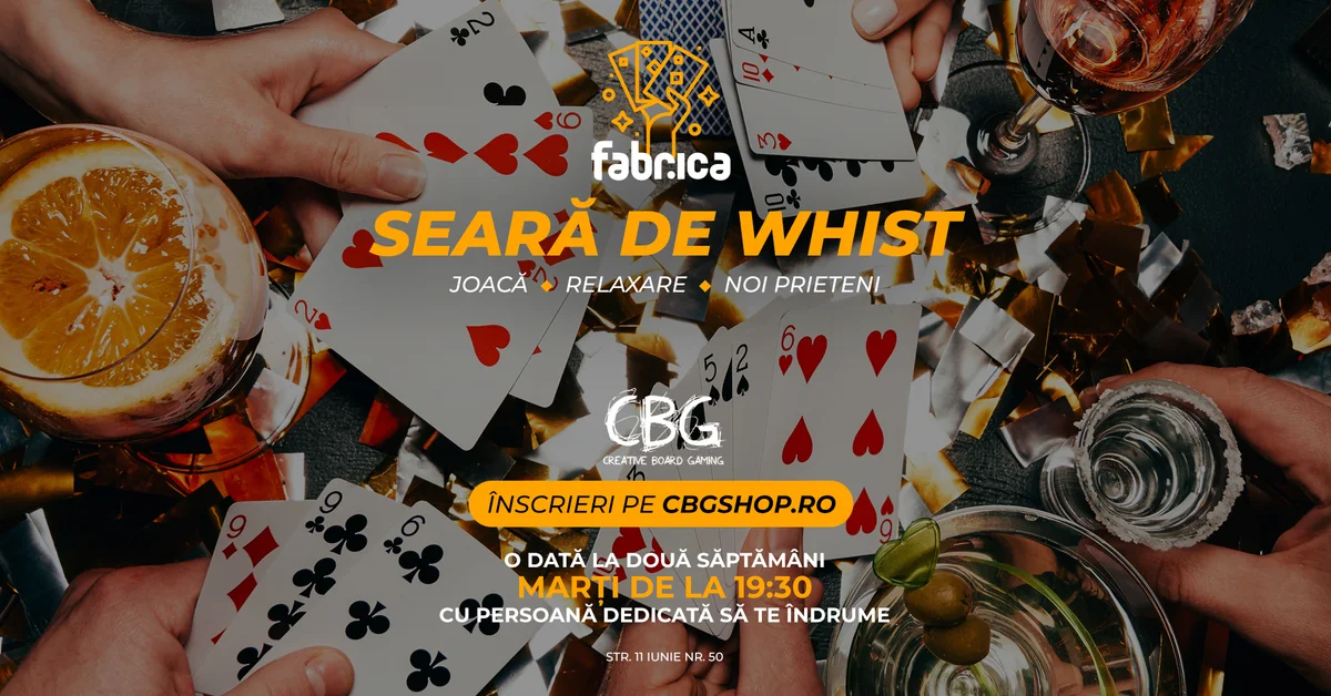 Afiș pentru Seara de Whist