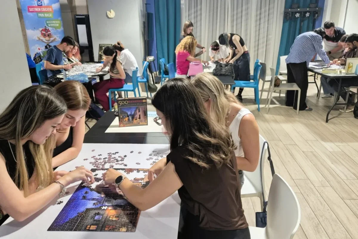 Afiș pentru Seara de socializare - Puzzle Speed Challenge #18