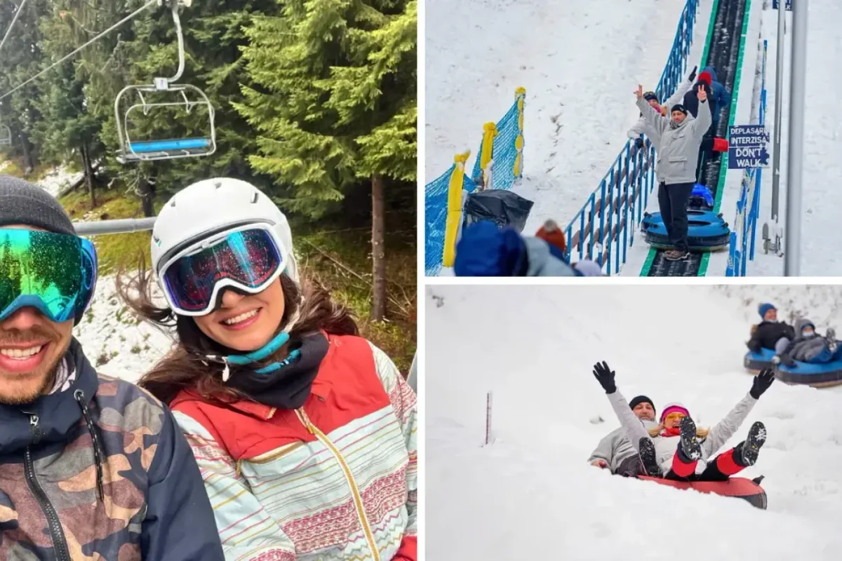 Afiș pentru Sporturi de iarnă la Poiana Brașov (săniuță sau ski) #6