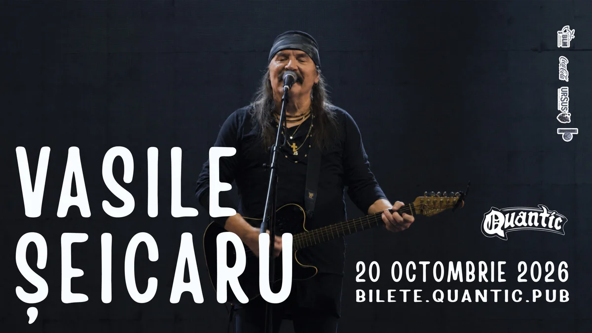 Afiș pentru Concert VASILE SEICARU