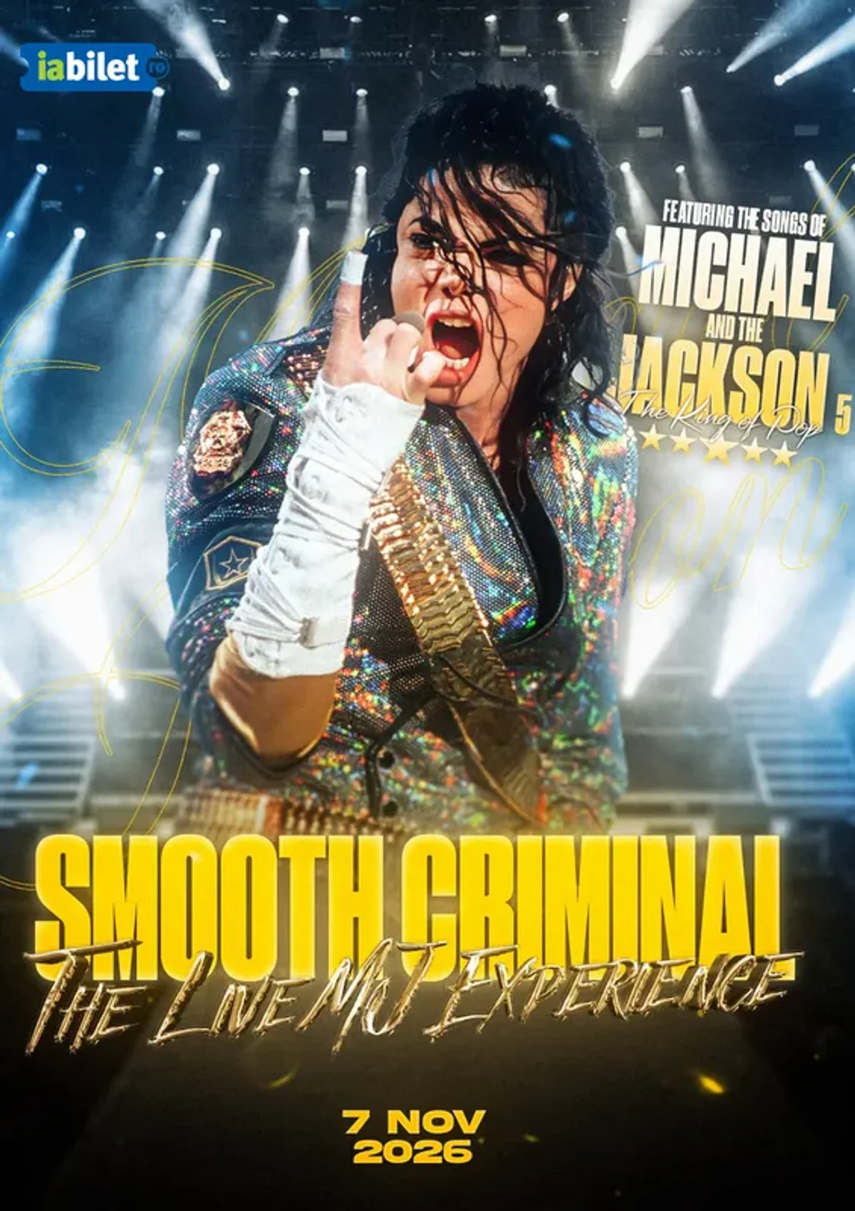 Afiș pentru Smooth Criminal – The Live MJ Experience: Prime Show