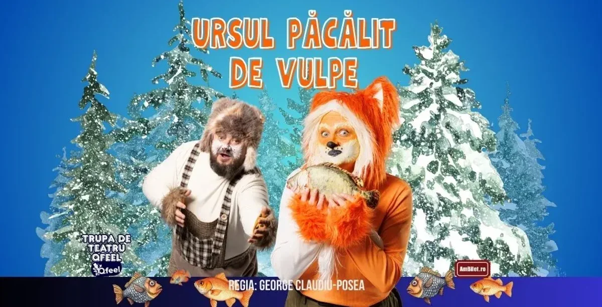 Afiș pentru Ursul păcălit de vulpe