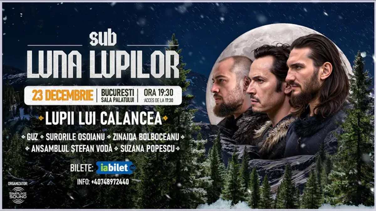 Afiș pentru Lupii lui Calancea – Sub luna lupilor