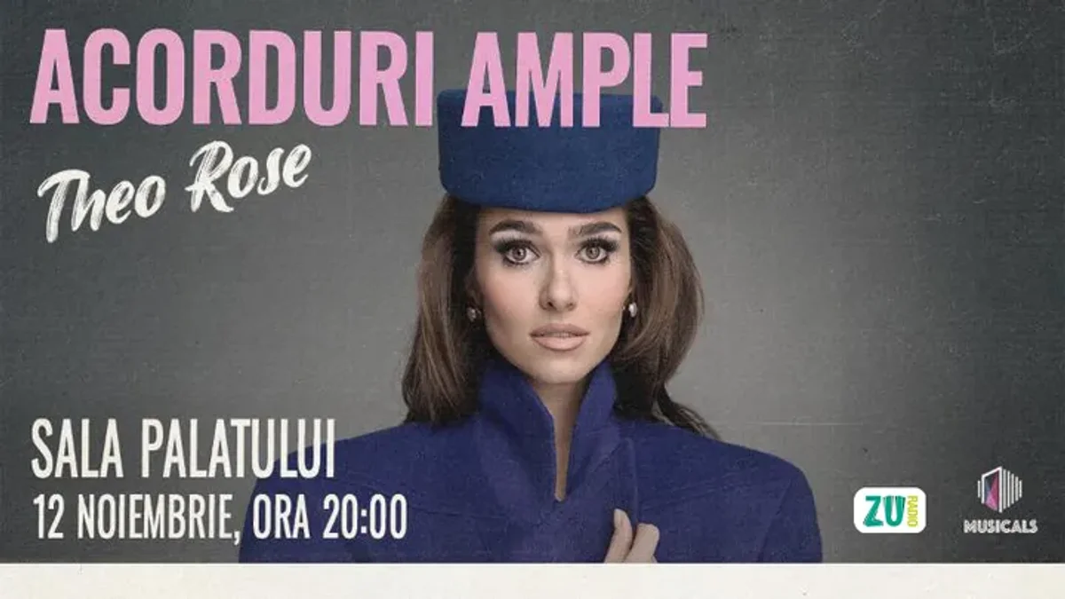 Afiș pentru Theo Rose – „Acorduri ample”