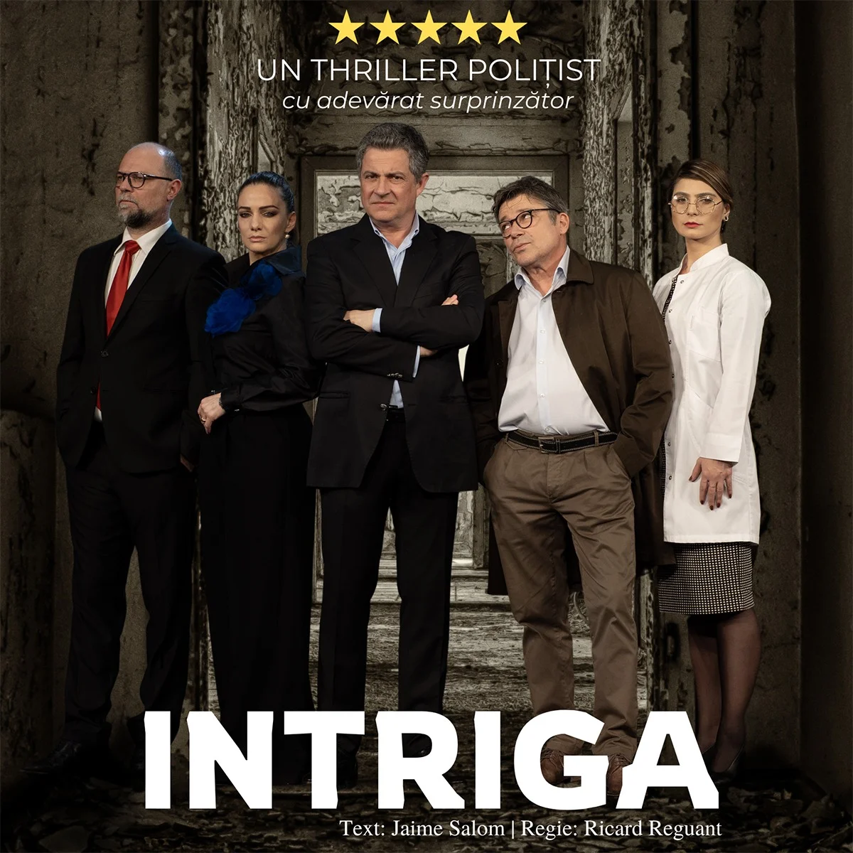 Afiș pentru INTRIGA – un thriller polițist care te va fascina