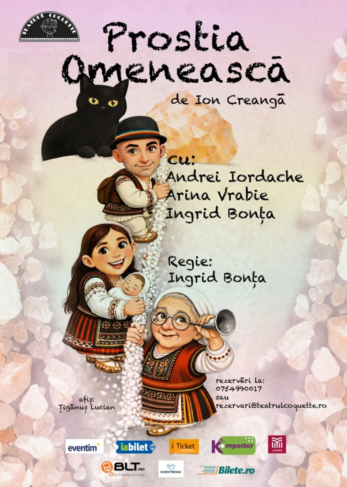 Afiș pentru Prostia Omenească