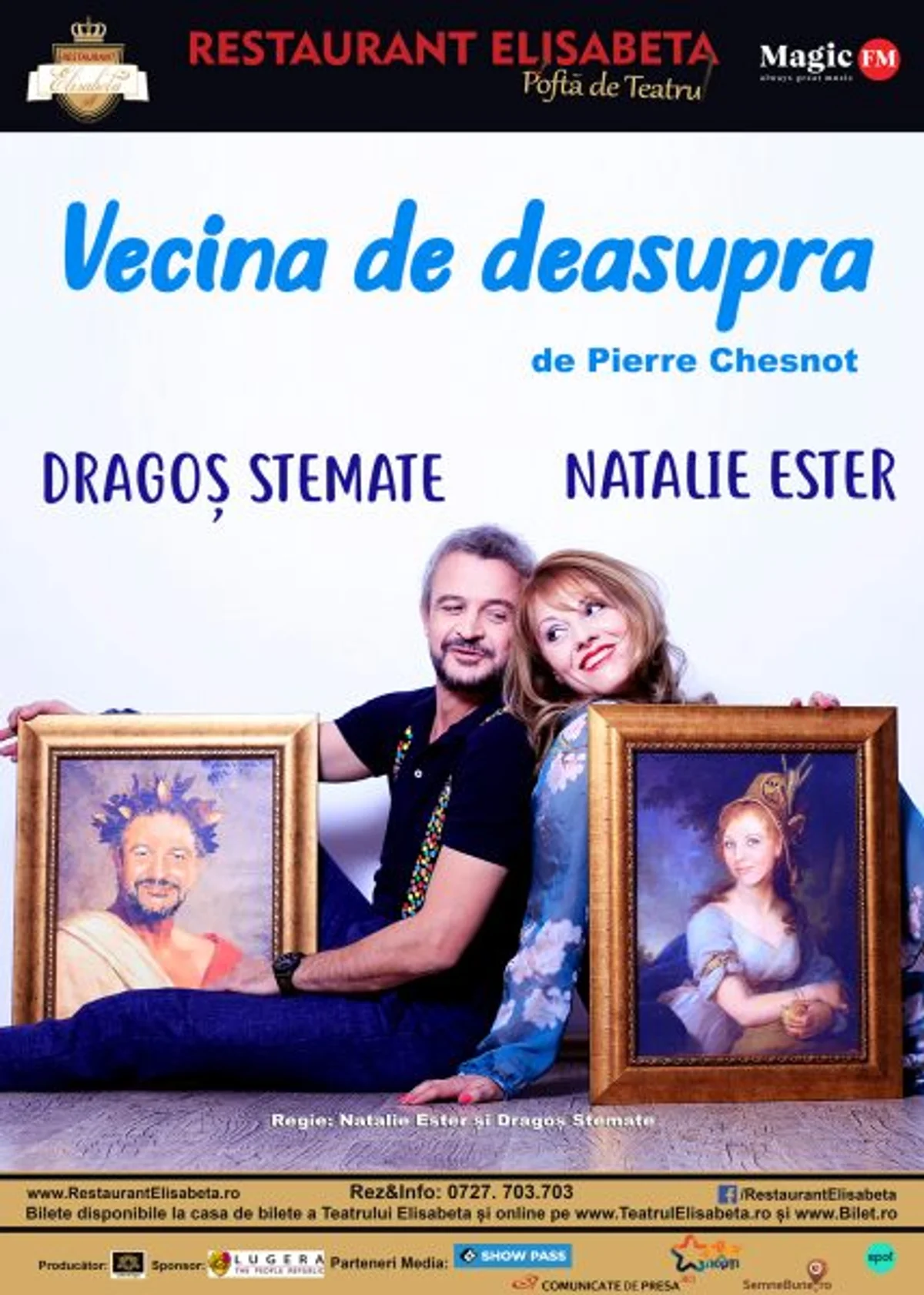 Afiș pentru Vecina de deasupra