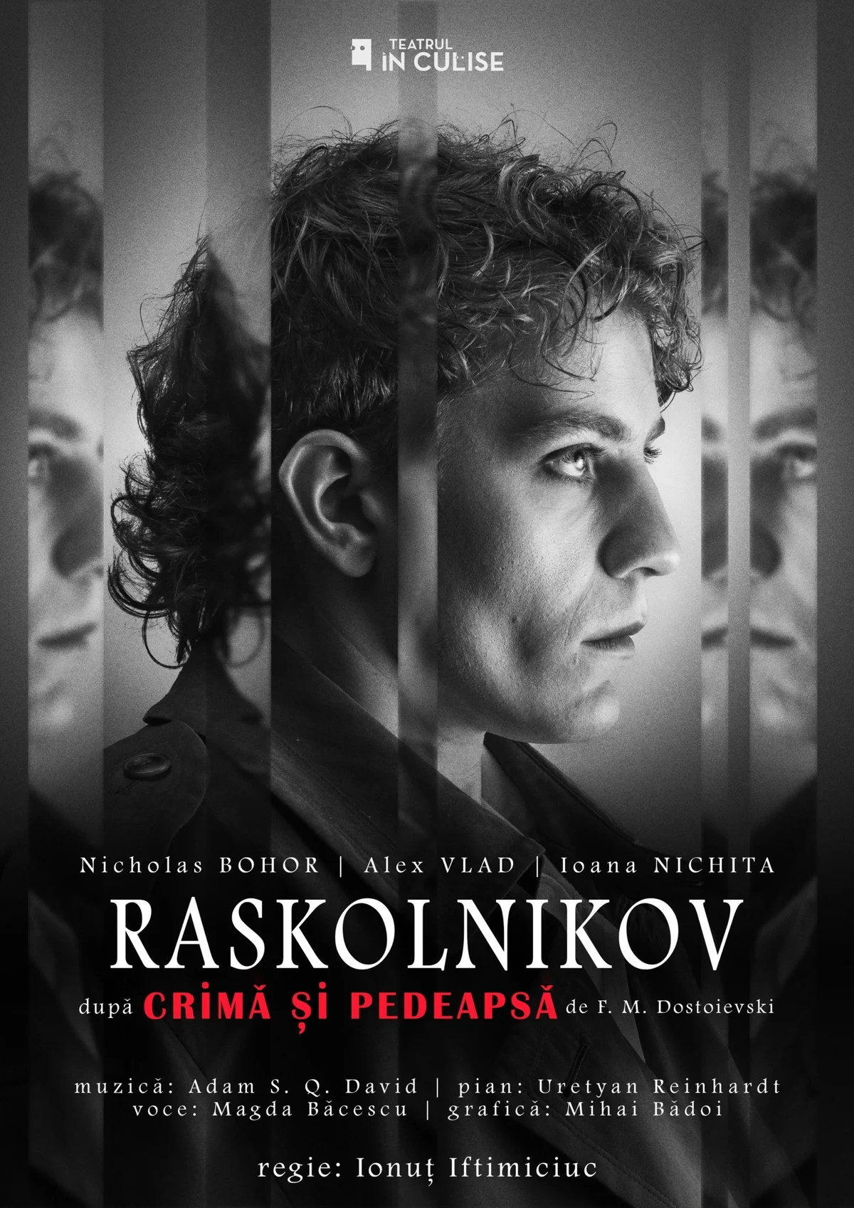 Afiș pentru Raskolnikov, după Crimă și pedeapsă