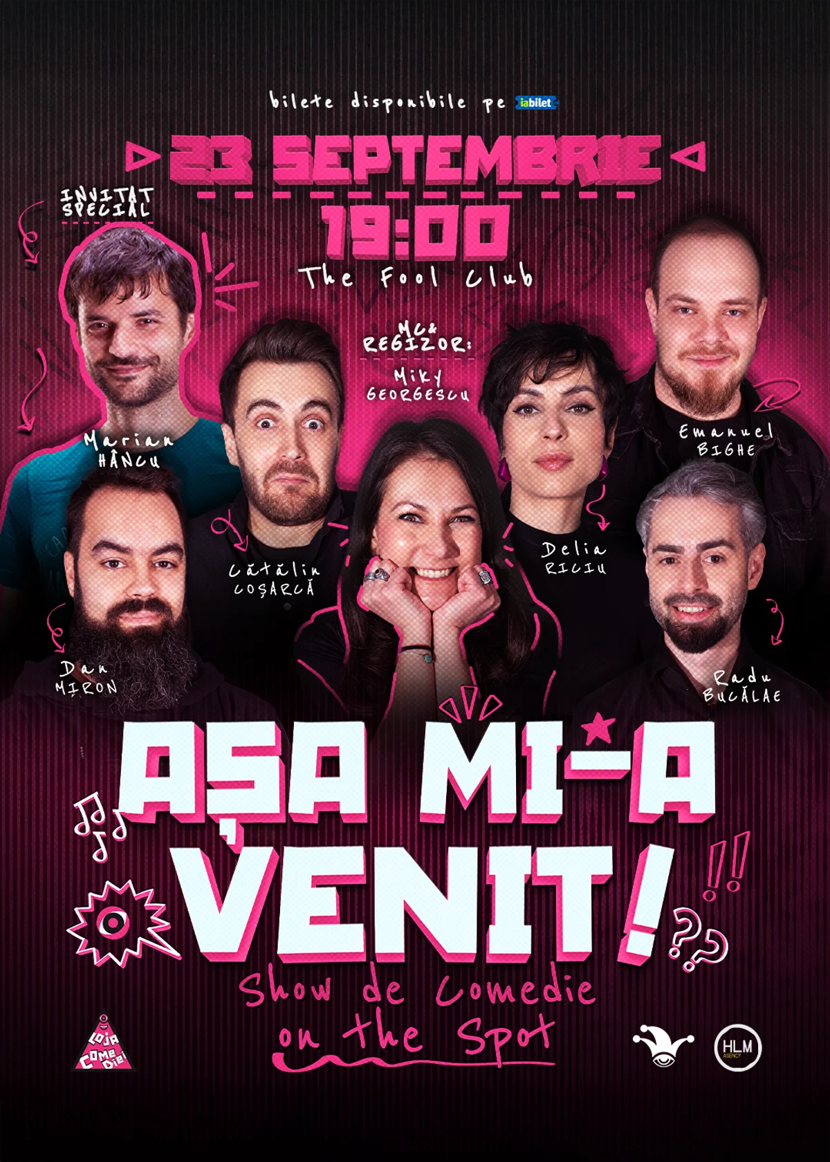 Afiș pentru The Fool: Așa mi-a venit! | Show de comedie on the spot