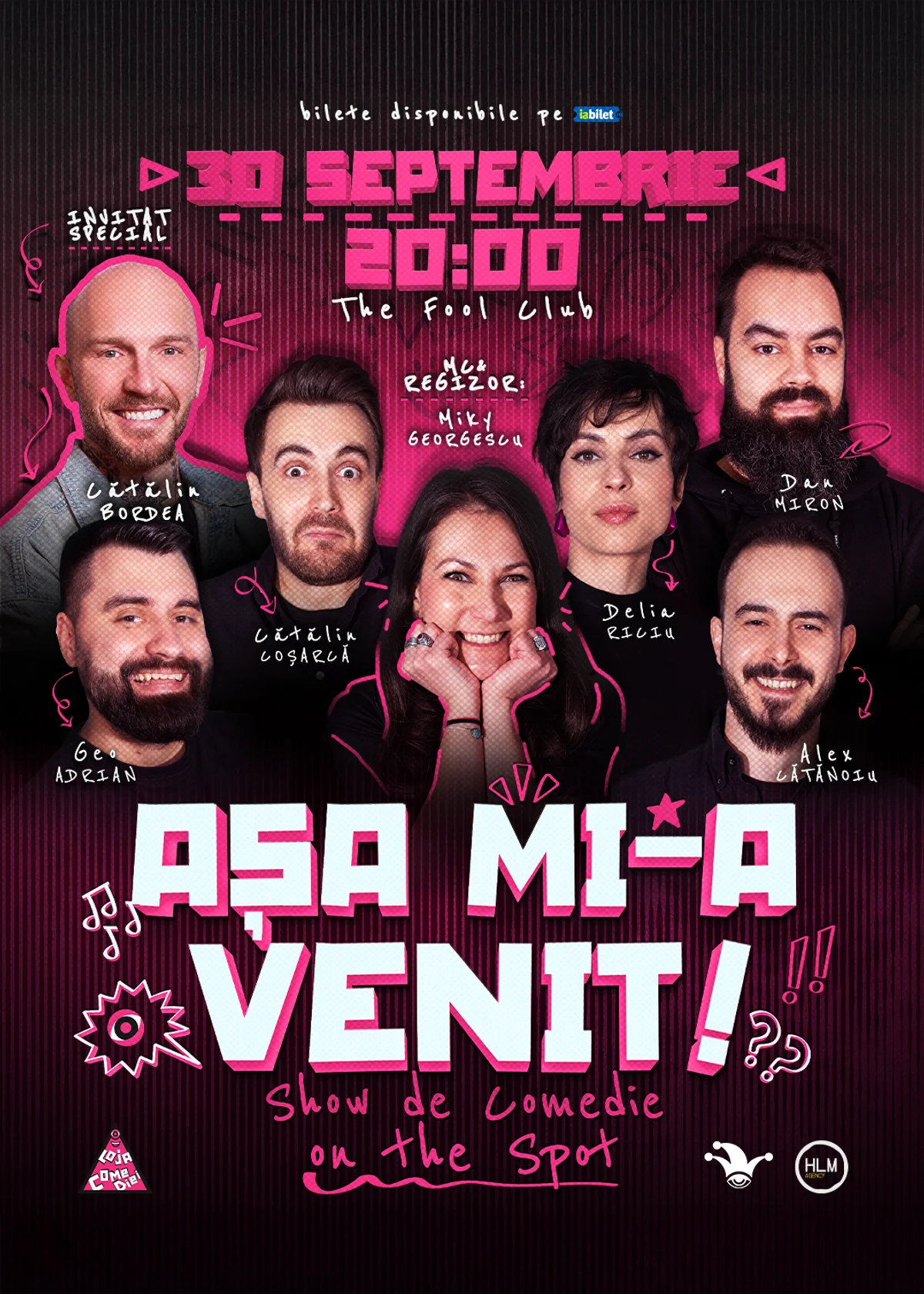 Afiș pentru The Fool: Așa mi-a venit! | Show de comedie on the spot
