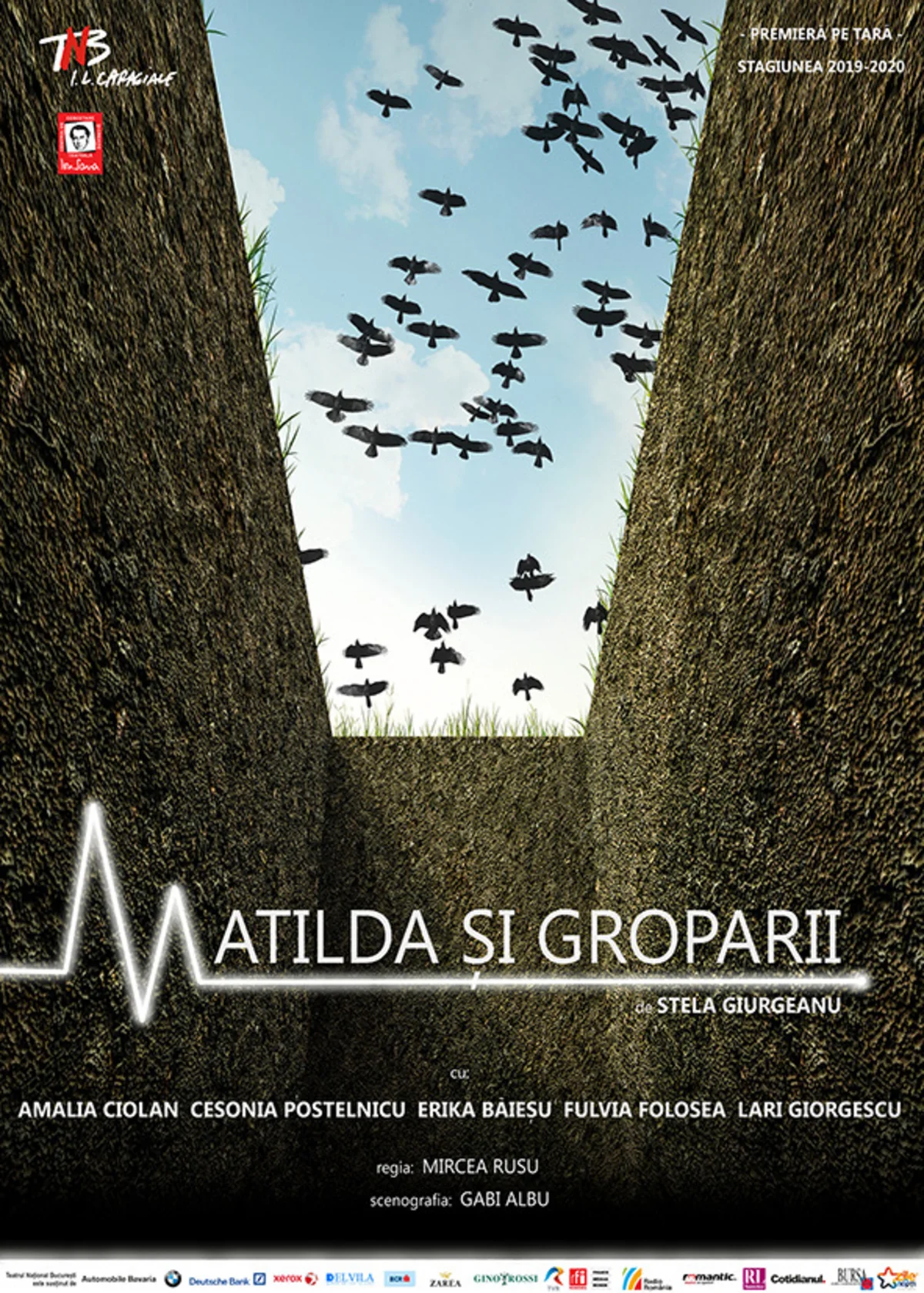 Afiș pentru Matilda și groparii