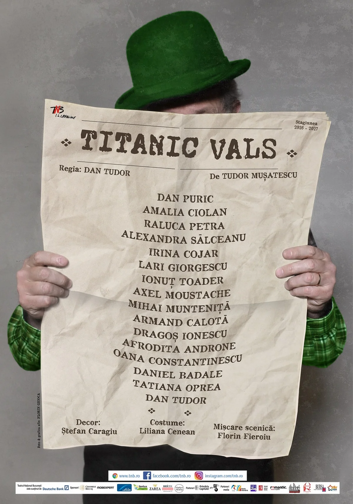 Afiș pentru Titanic vals